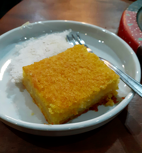 Tapioca e bolo de mandioca_Dona Mariquinha_São Bento do Sapucaí